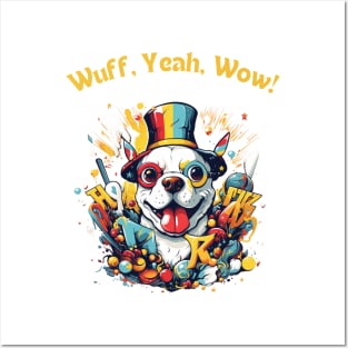 Woofy Adventure - Funny Dog Design Posters and Art